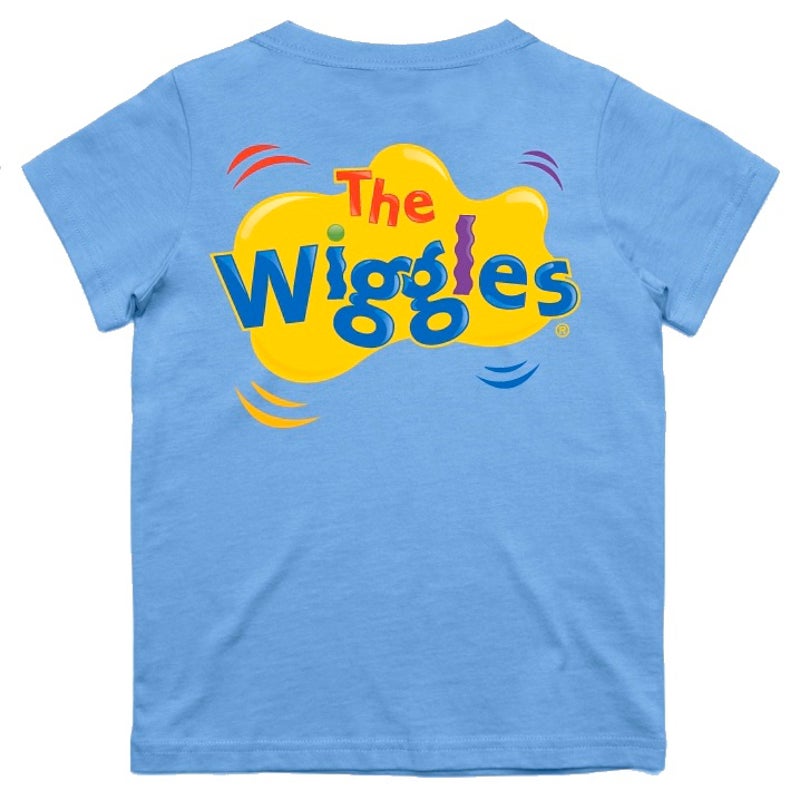 Buy The Wiggles Eat, Sleep, Wiggle Repeat! Kids T Shirt Blue - MyDeal