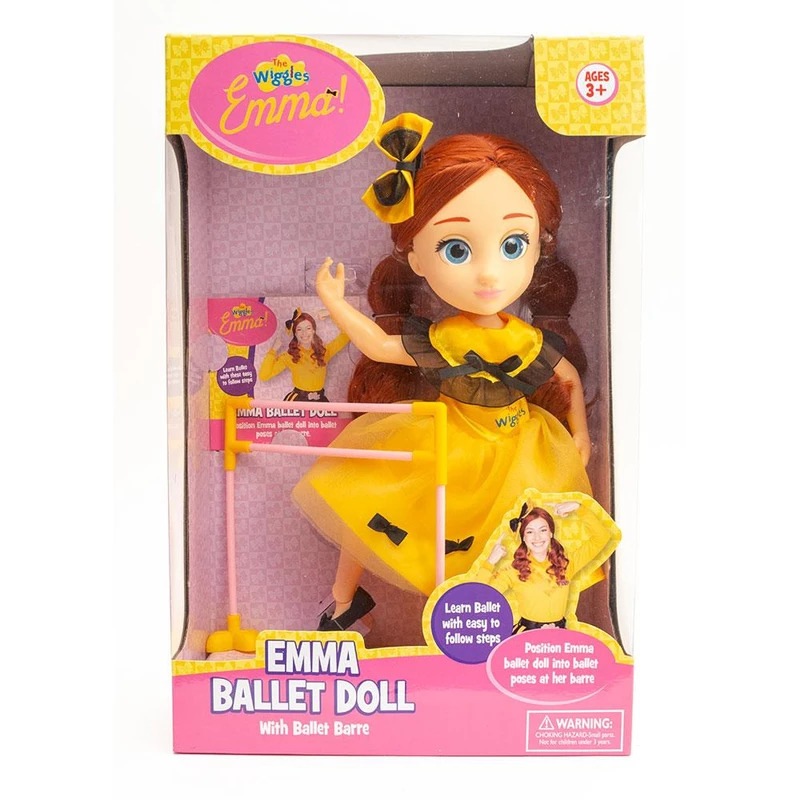 Buy The Wiggles Emma Ballet Doll with Ballet Barre - MyDeal