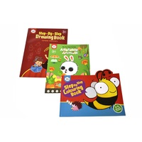 JarMelo - BULK 3 DOT-TO-DOT ANIMALS/COLOURING/DRAWING BOOKS