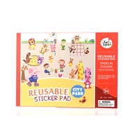JarMelo - REUSABLE STICKER PAD SET - CITY PARK