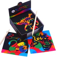 JarMelo - SCRATCH ART NOTES SET 130PCS