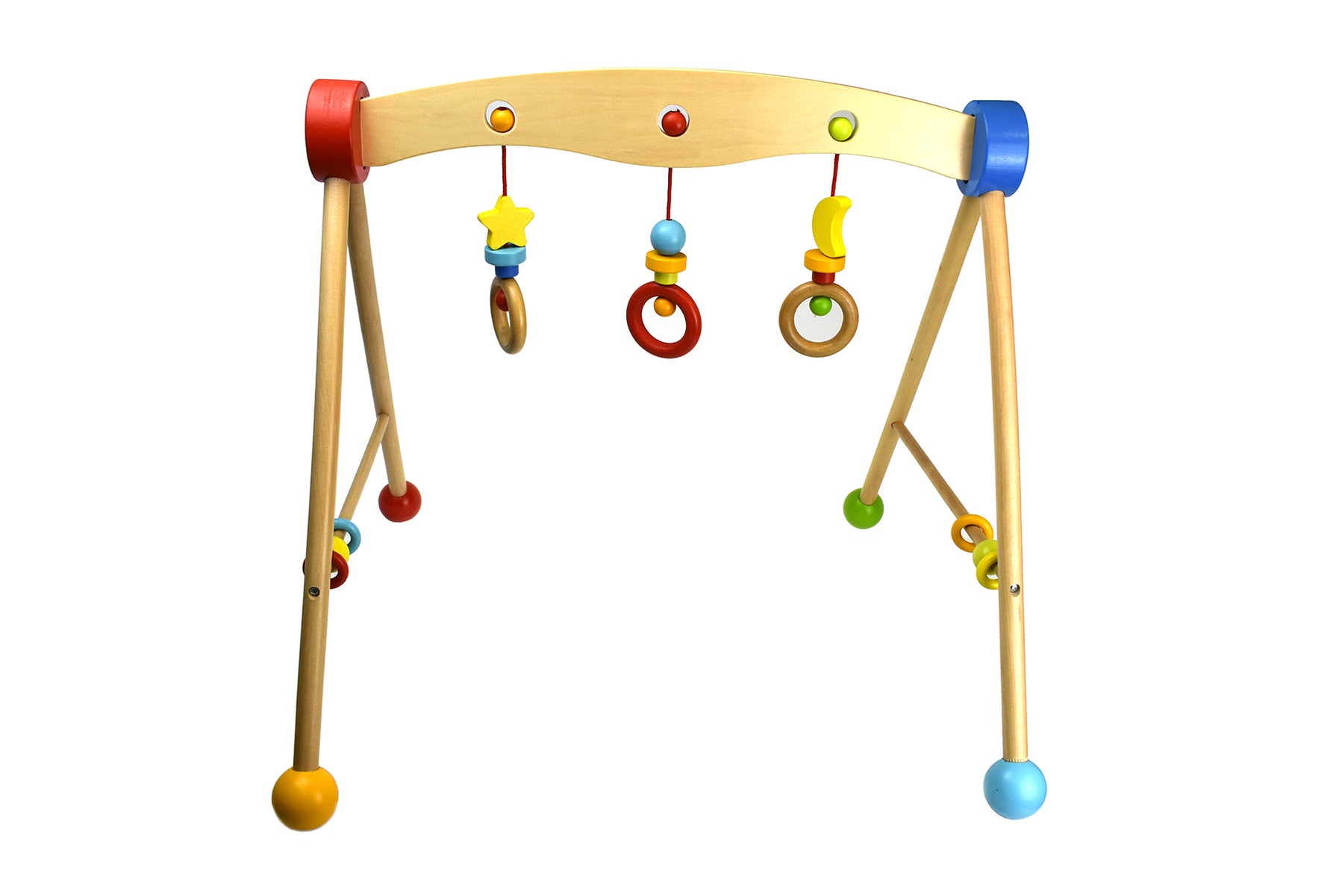 Tooky Toy - WOODEN BABY GYM