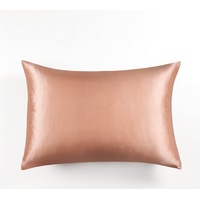 Gioia Casa Two Sided 100% Mulberry Silk Luxury Hypoallergenic Pillowcase - Copper