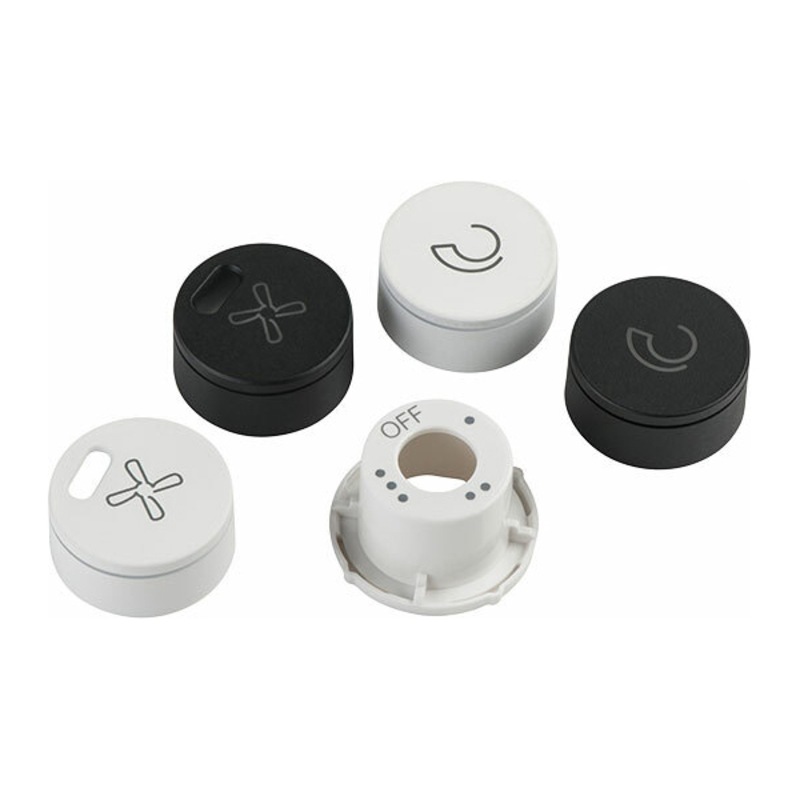 Buy Clipsal Saturn ZEN Dimmer & Fan Knob Kit MyDeal