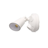 Defender 10W Tri Colour LED Single Exterior Security Light White
