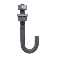 Metal Power Pole J Hook