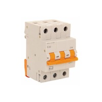 NHP 3 Pole Circuit Breaker 6kA MOD6