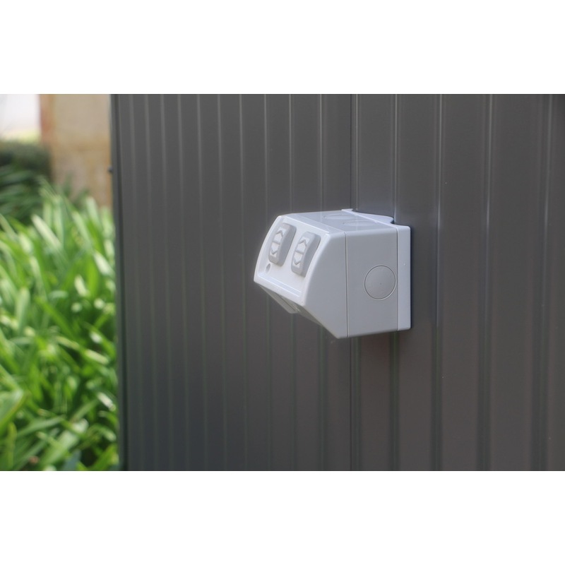 Buy Sureset Vertical Corrugated Powerpoint Mounting Block Black MyDeal