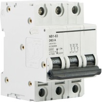 Three Pole Circuit Breaker 6kA - D Curve