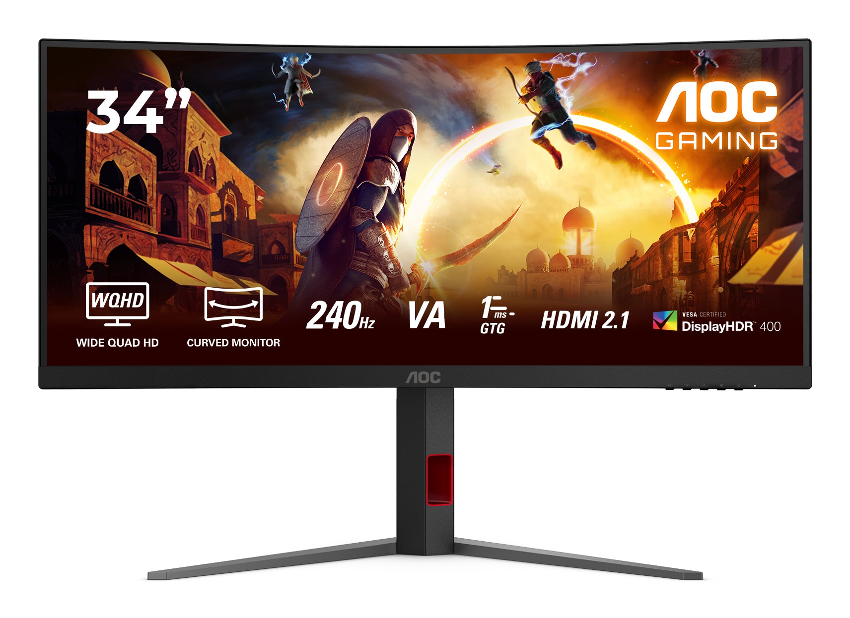 Buy AOC G4 CU34G4Z computer monitor 86.4 cm (34