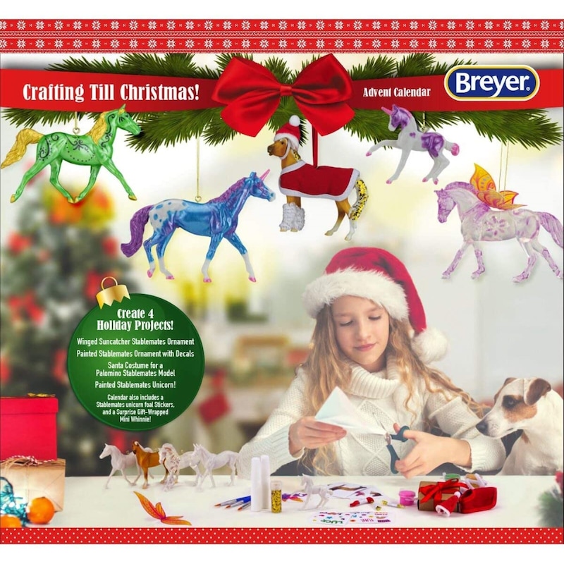 Buy Breyer Horses Activity Advent Calendar Crafting 'til Christmas MyDeal