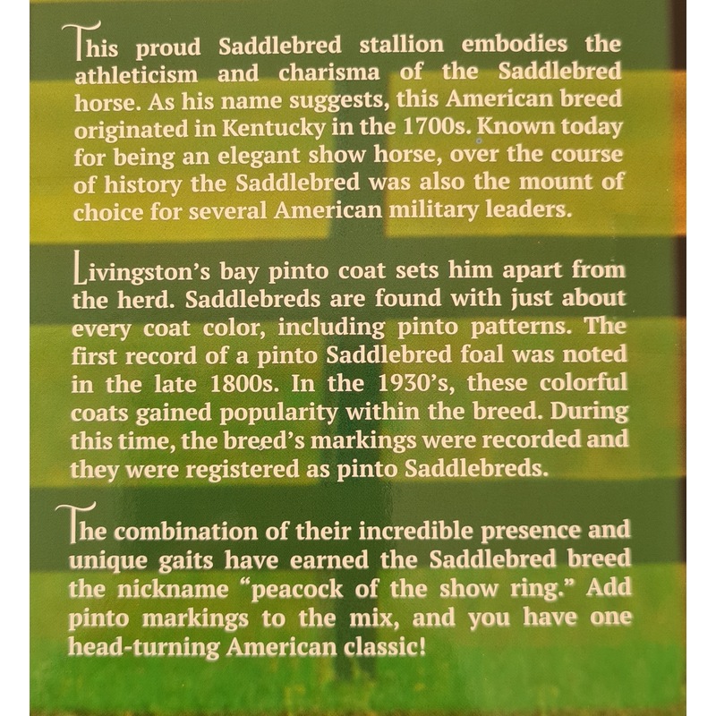 Buy Breyer Horses Livingston Saddlebred Stallion Flagship Model 19