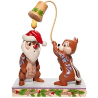 Disney Traditions Snuff Said Chip n Dale Christmas Jim Shore Figurine