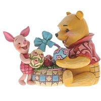 Disney Traditions Pooh and Piglet Easter Spring Surprise Jim Shore 6001283