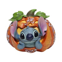 Disney Traditions Stitch in Halloween Jack o Lantern Jim Shore 6007080