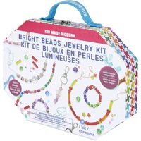 Kid Made Modern Bright Beads Jewelry Kit Activity