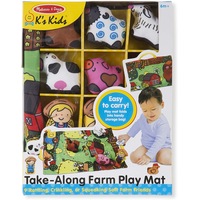 Melissa & Doug K's Kids Take Along Farm Play Mat Activity