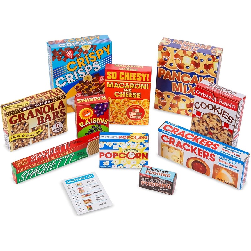Buy Melissa & Doug Pretend Play Grocery Food Boxes MyDeal