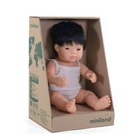 Miniland Doll Asian Boy 38cm