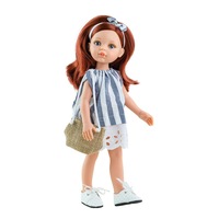 Paola Reina Doll Cleo Red Hair 32cm Boxed
