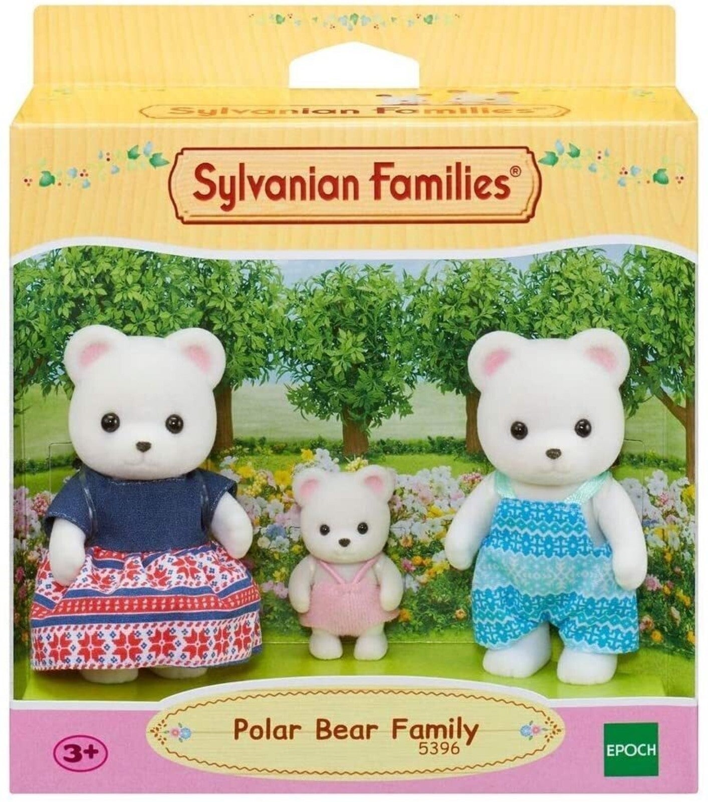 Sylvanian Families Polar Bear Family 5396
