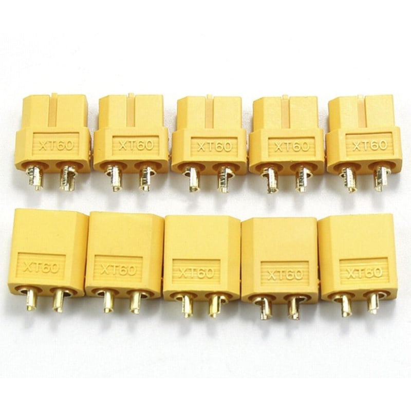 Buy 10 pairs XT60 Male Female Bullet Connector Plug For Lipo Battery ...