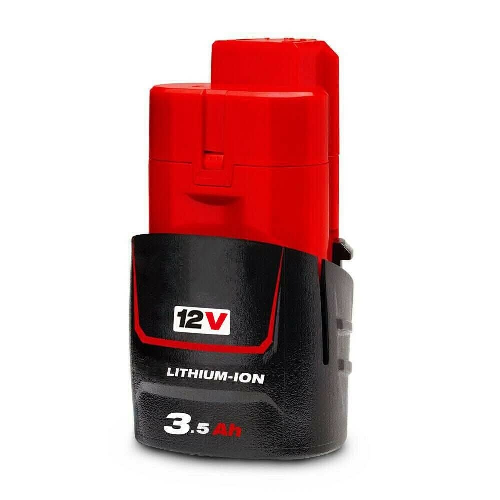 Tavice Milwaukee M12 Compatible 12V 3.5Ah Battery  Replacement For M12B3 48