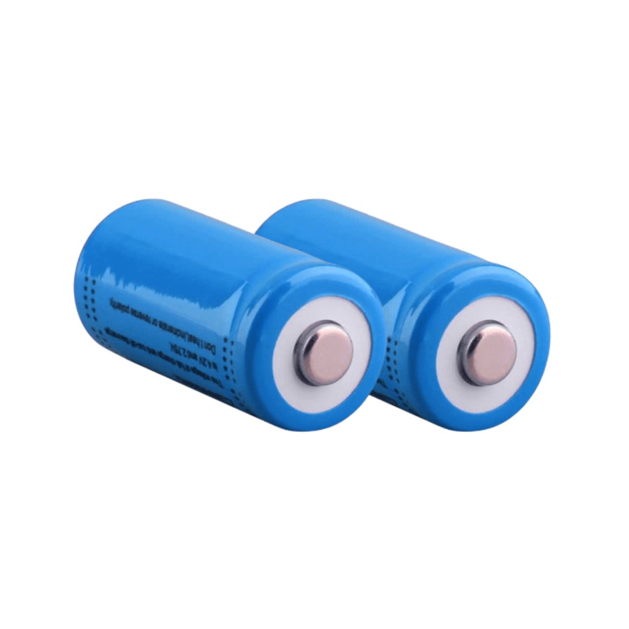 2 Batteries - 3200mAh 16340 CR123A Rechargeable Li-ion Battery Batteries