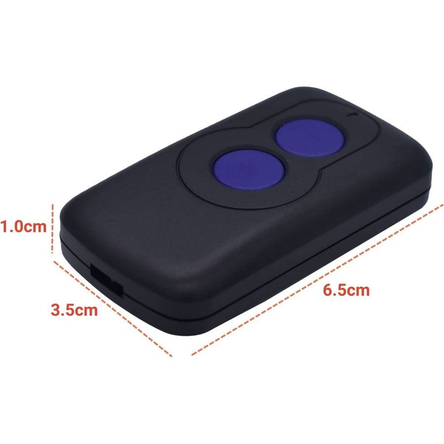 [2 Pack] Merlin M802 Blue Compatible Garage Door Remote Control Prolift 230T/430R