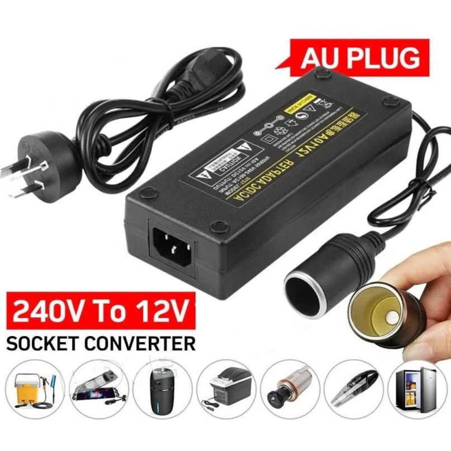 240V to 12V Car 5A Cigarette lighter Transformer Power Supply Socket Converter