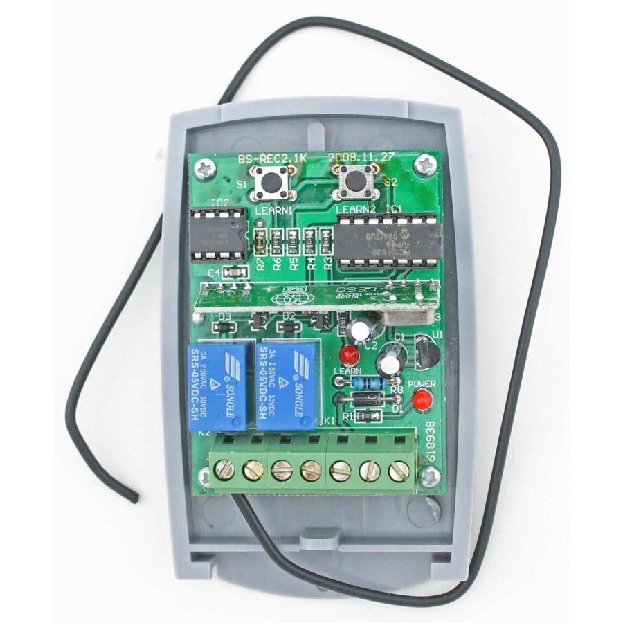 ATA PTX4 Compatible Add-on Garage/Gate Receiver Stand Alone 433.92 MHz