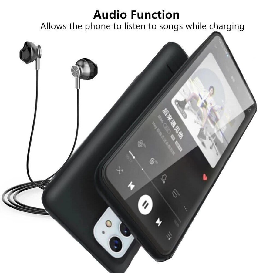 Battery Case Charger with Stand for iPhone 14 Pro - 5000mAh Power Bank Cover, LED Indicator