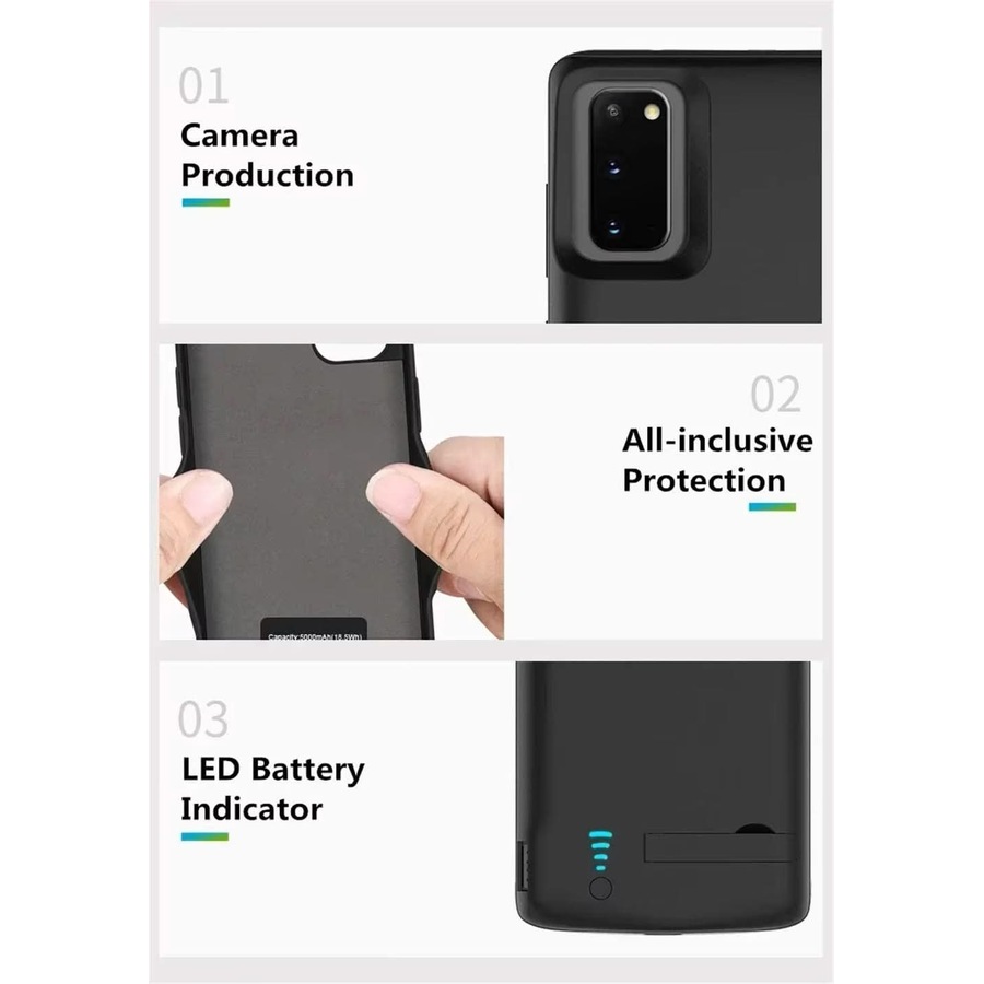 Battery charger case For Samsung Galaxy S24 Power Bank cover