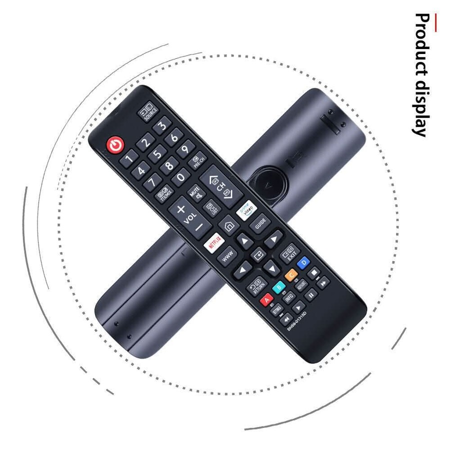BN59-01315D Compatible Remote Control for Samsung TV - for Series 7 RU7100 UA43RU7100, UA55RU7100, UA75RU7100 & More