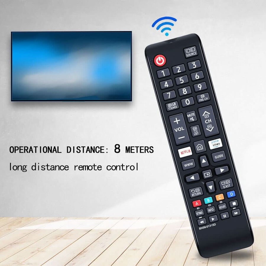 BN59-01315D Compatible Remote Control for Samsung TV - for Series 7 RU7100 UA43RU7100, UA55RU7100, UA75RU7100 & More