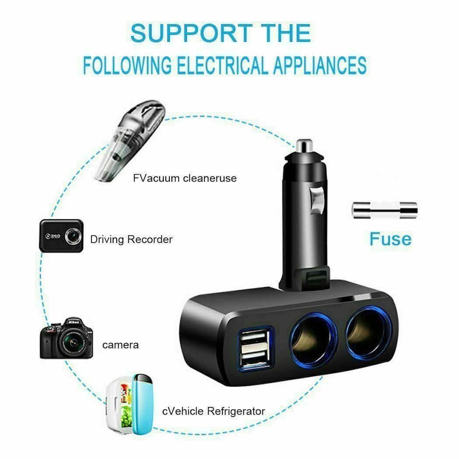 how many volts car cigarette lighter port charger watts? 45 watt port possible or BS? : r/batteries How Does a Car Cigarette