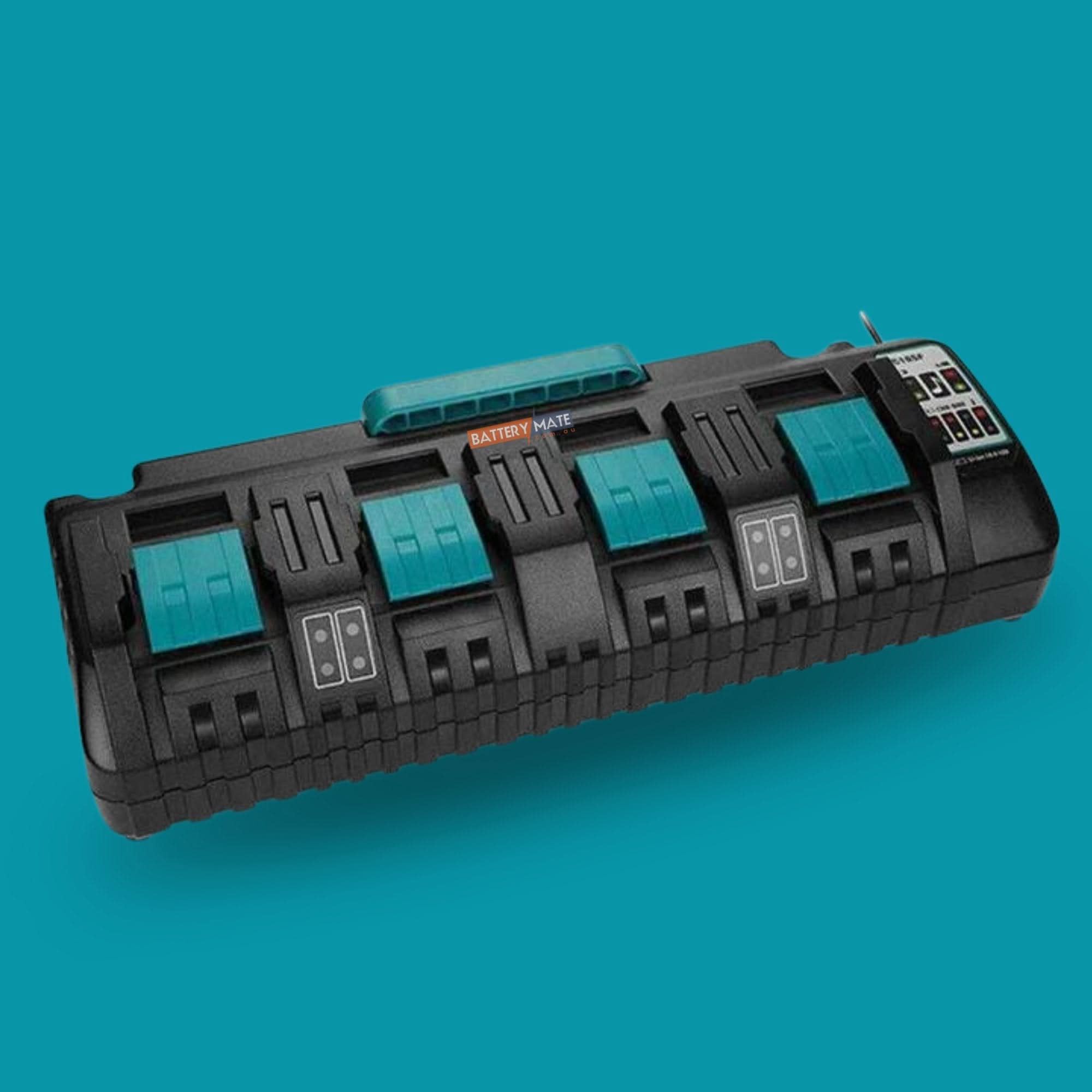 4 Port 18V Rapid Charger DC18SF for Makita 14.4V Battery