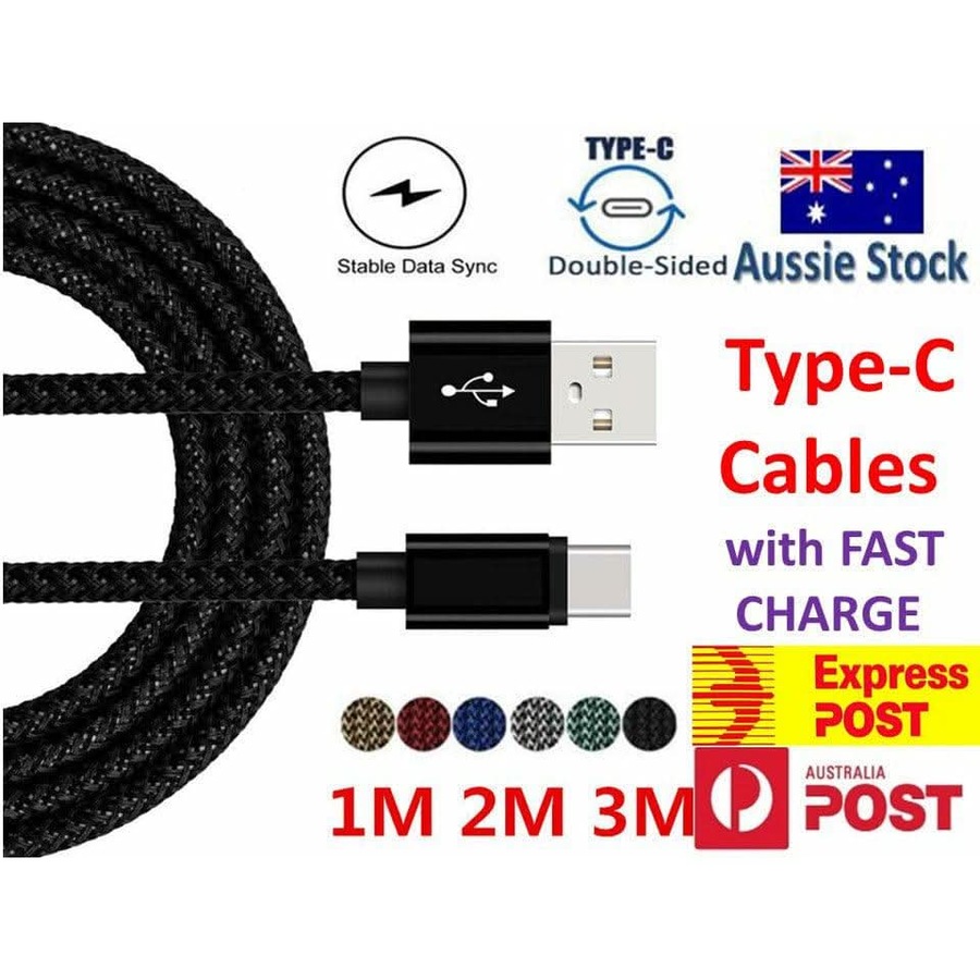 Fast Charger USB C Type-C Data Cable For Samsung Flip / Fold 7 6 S25 S24 S23 S22 S21 Ultra Note 20