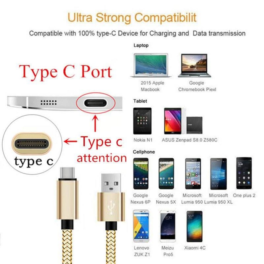 Fast Charger USB C Type-C Data Cable For Samsung Flip / Fold 7 6 S25 S24 S23 S22 S21 Ultra Note 20