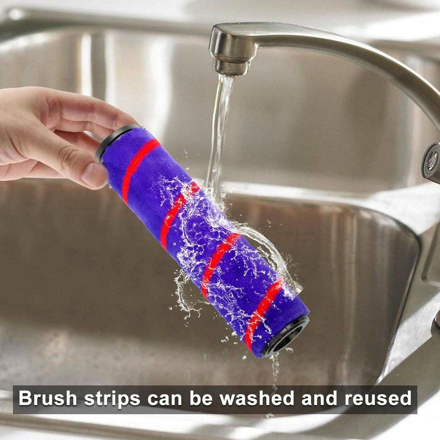 Fluffy Head For DYSON V7 V8 V10 V11 V12 and V15 Vacuum - With LED Light