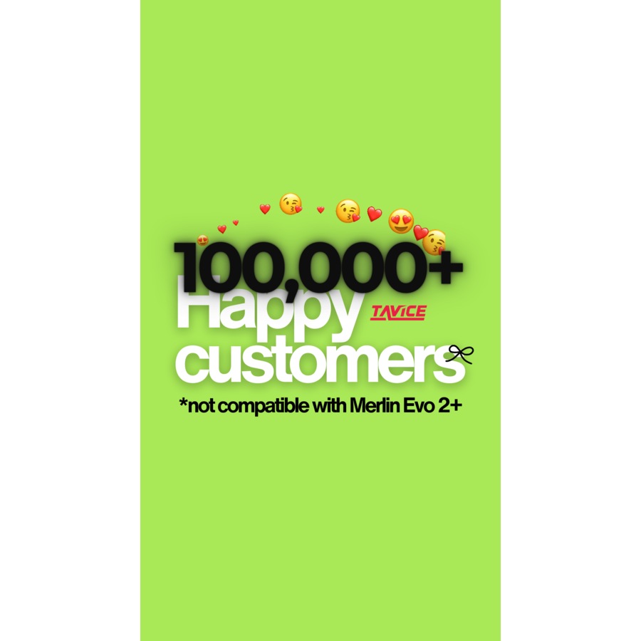 Tavice Garage Remote Compatible with Merlin / Merlin+ C945 CM842 C940 C943 Merlin +