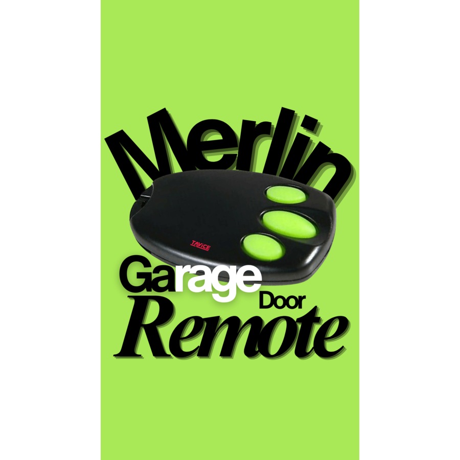 Tavice Garage Remote Compatible with Merlin / Merlin+ C945 CM842 C940 C943 Merlin +