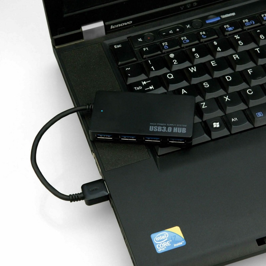 Buy USB Hub with 4 Ports - Slim High Speed Splitter - Everyday Rewards Shop