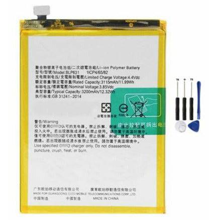OPPO A57 A73 A77 R9s F1s Replacement Battery Full Capacity