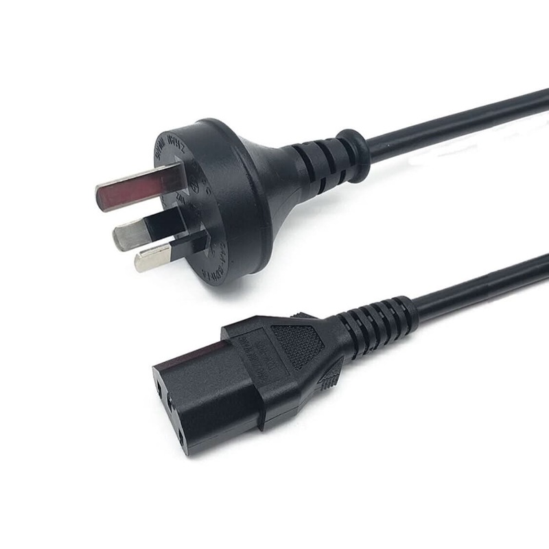 Buy Power Cord Lead Cable 3 PIN AU 250V 10A For PC Computer TV Monitor