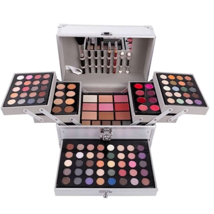 Professional Makeup Set Face Powder Matte Shimmer Eyeshadow Palette Lipstick Makeup Brushes Highlighter Bronzer Make Up Kit