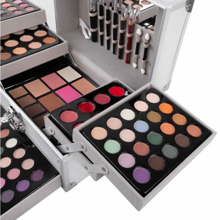 Professional Makeup Set Face Powder Matte Shimmer Eyeshadow Palette Lipstick Makeup Brushes Highlighter Bronzer Make Up Kit