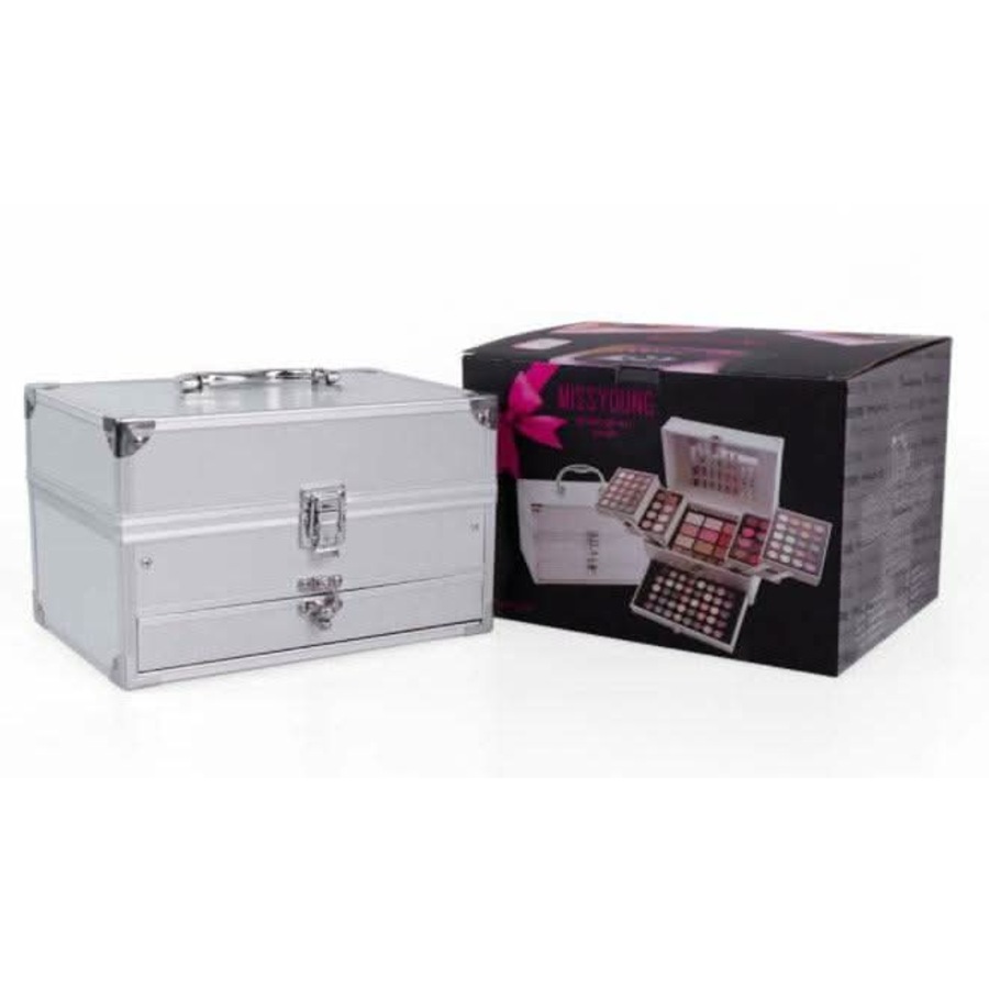 Professional Makeup Set Face Powder Matte Shimmer Eyeshadow Palette Lipstick Makeup Brushes Highlighter Bronzer Make Up Kit