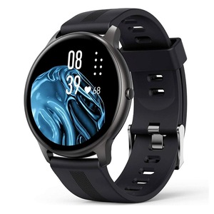 Smart Watch for Women, Android and iPhones IP68 Waterproof - Black