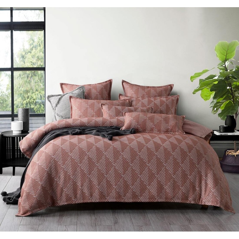 Buy Ace Rust Quilt Cover Set MyDeal